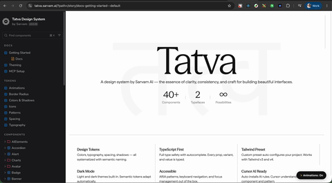 Tatva — Design System